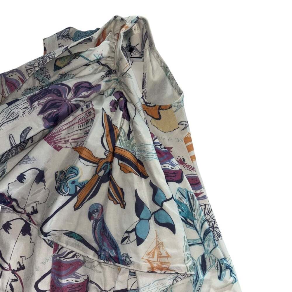 NWT Isla & White Edelira Canto de Playa Mini Dress Size S - Picture 2 of 6